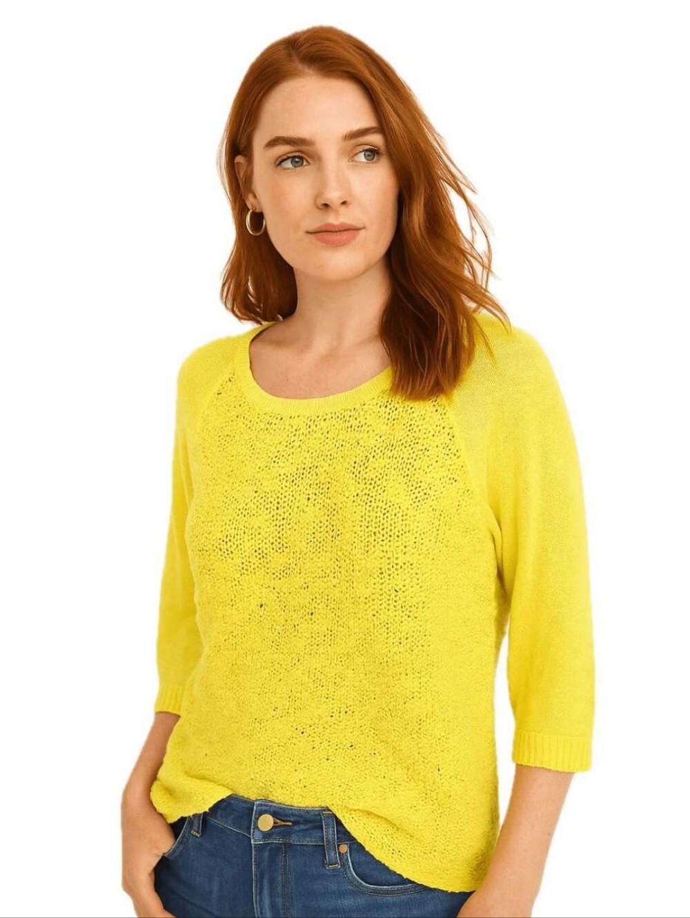 Anthropologie Little Yellow Bird Sweater